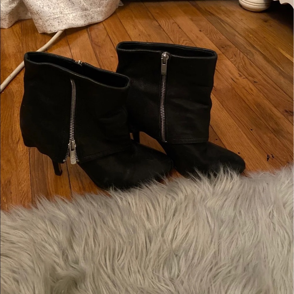 Vince Camuto leather booties